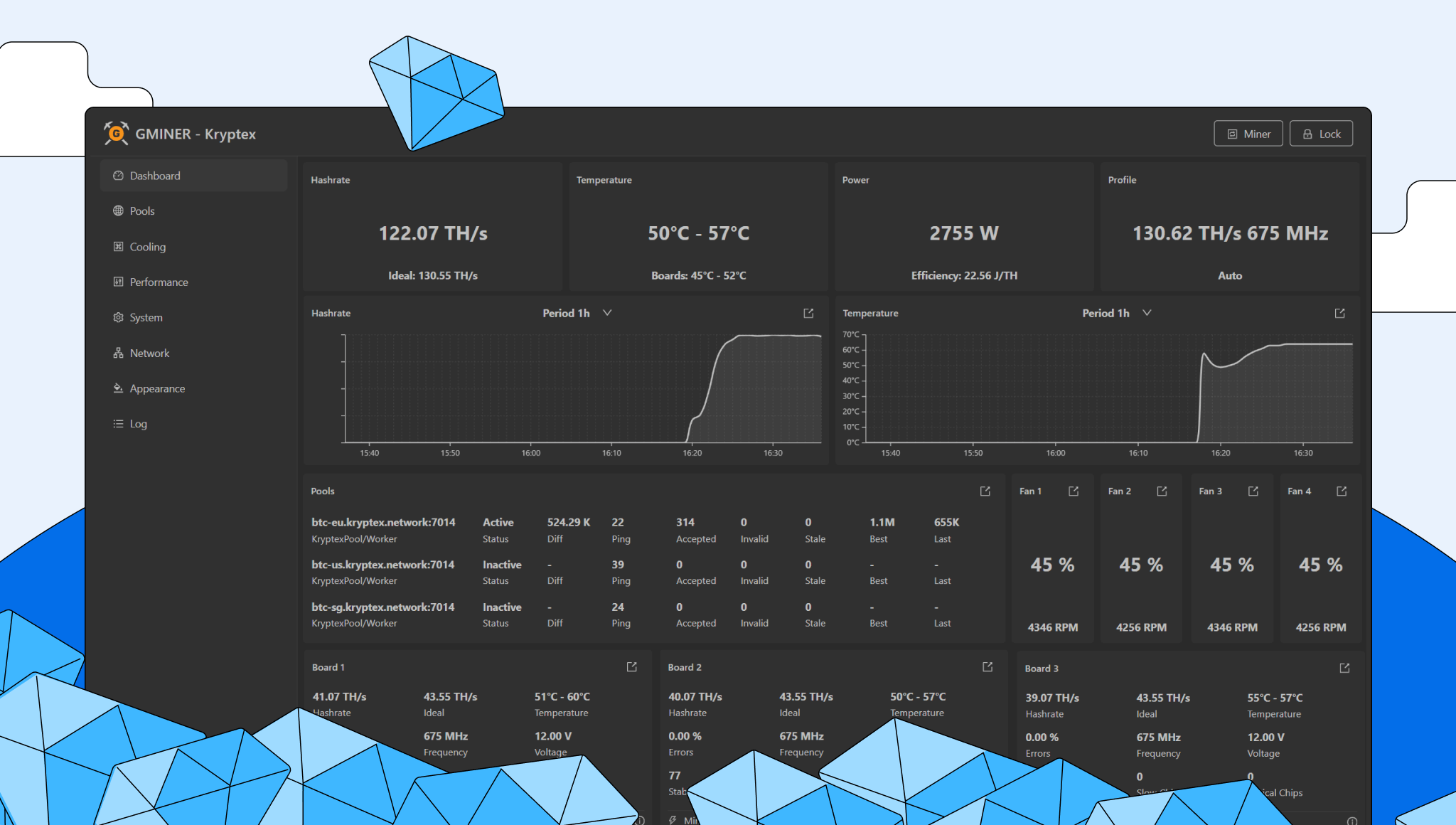 Kryptex Mobile App